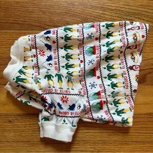 Hanna Andersson Elf movie dog pajamas